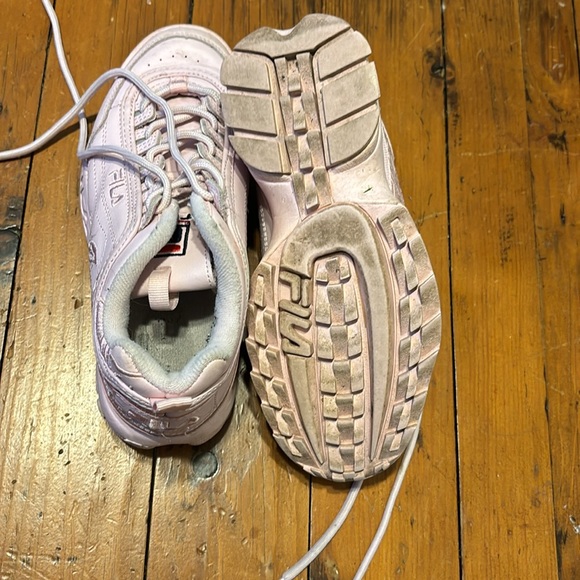 Limited Edition Fila Distributer ll Pink Rose Sneakers - Picture 5 of 5